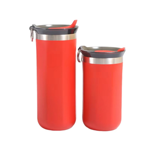 12 oz 16 oz Stainless Steel Vacuum Insulated Tumbler Coffee Travel Mug Leak-proof <b>with</b> Lid Coffee <b>Cups</b> for Ice Coffee Tea Beer - Product Image 6