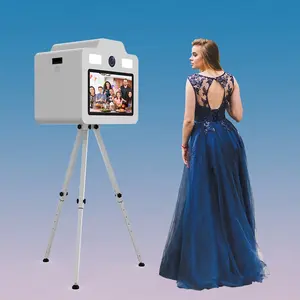 Fabrieksleverancier Fotohokje Doos Met Vullicht En Flightcase Selfie Stijl Machine Voor Evenement