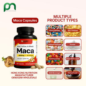 Cápsulas de Raíz de Maca Natural de Alta Pureza 1200MG, Suplementos Herbales, Potencia Extra para Hombres, Cápsulas de Maca para Adultos - Product Image 5