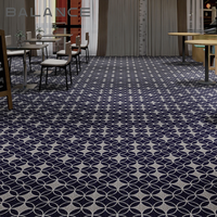 Eleganter Weicher Luxuriöser Moderner Geometrischer Ballsaal-Teppichfliesen für Hotel und Zuhause 100% Nylon Haustierfreundlich