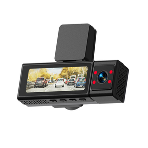 Câmera de Painel de Carro 4K UHD com 3 Canais e 3 Lentes, Dashcam com Ângulo Amplo, WiFi Integrado, DVR para Carro, Caixa Preta - Product Image 6