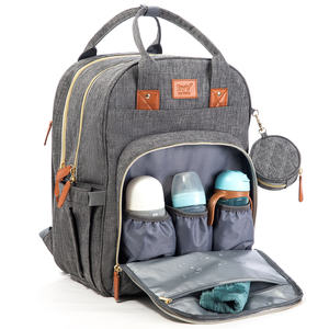 Bolsa de Lujo para Guardar Pañales, Bolsa de Viaje Portátil para Bebés y Mamás, Bolsa de Maternidad Plegable con Cambiador - Product Image 2