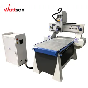 Wattsan 3 Axis Metal Engraving Cnc Milling Machine A1-6090 1.5KW 2.2KW