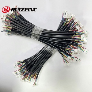 Pemasok perakitan kabel profesional kualitas baik 2 Pin harnes kabel peralatan kustom Terminal - Product Image 3