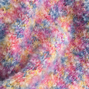 Benang wol Mink nilon 13NM dengan ruang benang Loop pewarna dan benang bulu mewah untuk sweater rajut dan syal - Product Image 6