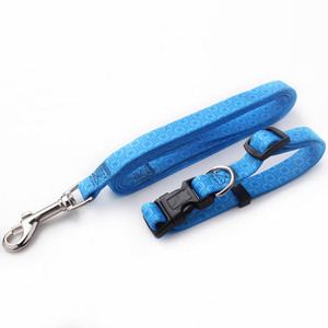 Guinzagli e Collari per Animali Domestici in Poliestere Premium di Lusso, Nastro Riflettente con Motivo Stampato, Stile alla Moda, Nastri Personalizzati - Product Image 1