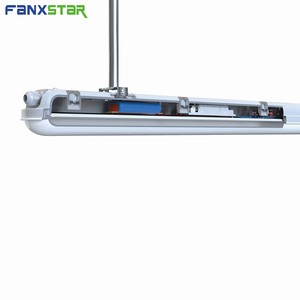 20W LED tri-proof Batten đèn 140 lumen IP65 đồ đạc thương mại lò vi sóng cảm biến chuyển động 60cm ánh sáng mặt trời Bộ dụng cụ khẩn cấp đường hầm - Product Image 5
