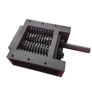 Customized double shaft metal shredder crusher machine box shredder blade part of Plastic and rubber machinery