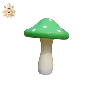 Большой Гриб Открытый домашний сад украшения Визуальный мерчандайзинг Стекловолоконная Грибная скульптура статуя - Product Image 2