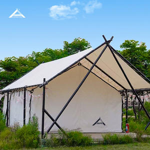 Le camping de luxe comprend des tentes, des complexes imperméables, du tissu Oxford, des tuyaux en acier galvanisé et des tentes personnalisables de 35 carrés - Product Image 2