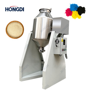 Mélangeur horizontal à double cône pour poudre alimentaire élevée sur mesure pour mélanger la farine de cacao et de noix de coco - Product Image 2