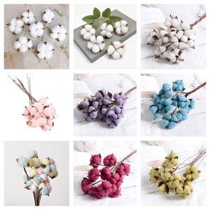 Fiori Secchi CAWELL per Decorazione Casa, Fiori Artificiali di Cotone Essiccato - Product Image 2