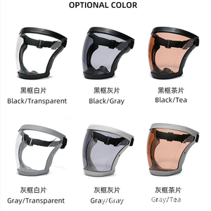 Masque facial complet anti-buée pour le sport et le cyclisme, lunettes de protection transparentes, UV400, masque réutilisable - Product Image 5