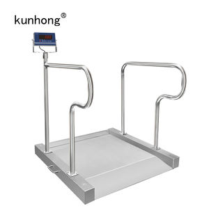 अल्ट्रा-लो प्लेटफॉर्म 304 स्टेनलेस स्टील इलेक्ट्रॉनिक व्हीलचेयर वजन वाले व्हीलचेयर के लिए छोटे फर्श पैमाने - Product Image 1