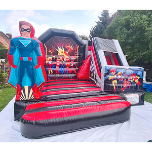 Hero Hupfburg 派对租赁商用级充气城堡和滑梯户外充气玩具 - Product Image 4