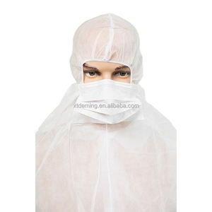 Coperchio per la testa del passamontagna chirurgico/cappuccio Ninja monouso in PP Non tessuto, con fascia elastica - Product Image 3