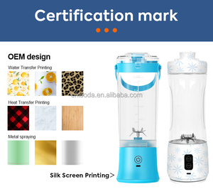High Speed 18000RPM Portable Travel Home Blender USB Charging Professional 30S <strong>Quick</strong> Stirring Fruit <strong>Smoothie</strong> Juicer Food Mixer - Product Image 2