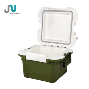 Glacière isotherme en plastique grande capacité <span class=keywords><strong>avec</strong></span> poignée et couvercle, maintien au chaud de 6 à 12 heures, pour utilisation en extérieur et en voiture - Product Image 6