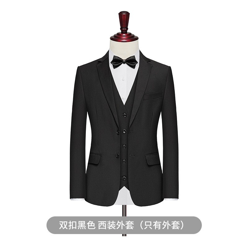 Cappotto doppiopetto nero