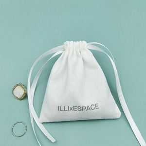 Bolsa de Regalo Reciclable con Logotipo Personalizado, Bolsa de Lona de Algodón con Cordón - Product Image 5