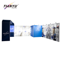 Système visuel reconfigurable innovant TIANYU SEG LED Lightbox Matrix Architectural Illuminated Brand Hub 10x10ft