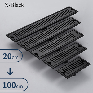 Drenaje de Piso Rectangular de Acero Inoxidable Grueso YOTO, Moderno y Simple, de Gran Capacidad para Patio Exterior, Jardín y <span class=keywords><strong>Terraza</strong></span> - Product Image 6