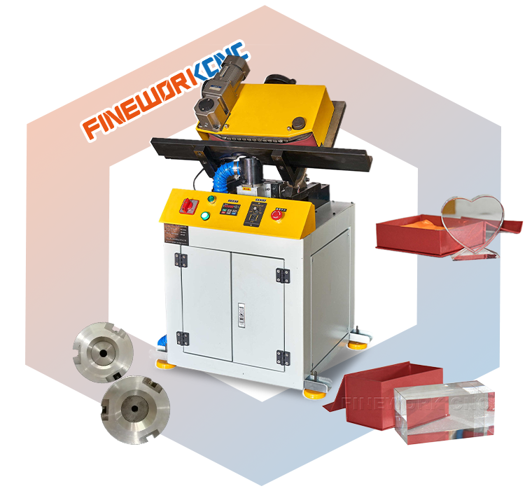 Fineworkcnc автоматическая машина для полировки алмазных акриловых краев