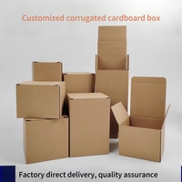 Boîtes d'expédition gaufrées personnalisées avec logo, en carton ondulé, auto-adhésives, avec fermeture éclair, recyclées, pour cosmétiques et perruques, finition mate