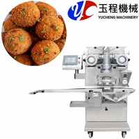 Máquina Encrustadora de Albóndigas Industrial, Automática, de Acero Inoxidable 304, Gran Producción, Fácil Operación, Multifuncional, para Fábrica