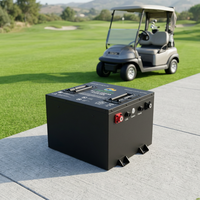 Fournisseur d'usine de batteries au lithium LiFePO4 51,2 V 48 V 105 Ah pour voiturettes de golf |   Solution de batterie à décharge profonde personnalisée OEM