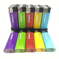 Cigarette électronique solide mince de qualité supérieure à vente chaude Briquet en plastique Fumée Cigarette électronique à gaz