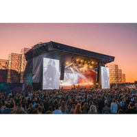 Marco de iluminación Line Array Speaker Truss Structure para eventos de conciertos Lift Stand Truss Display Stage Truss