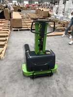 Chariot élévateur autoporteur EVERLIFT 1500 kg, chariot élévateur électrique à conducteur marchant, mât de 1,6 m, batterie lithium-ion