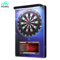 Vente chaude jeux d'intérieur jeu de fléchettes électronique Machine de jeu de fléchettes d'arcade Mini machine à fléchettes