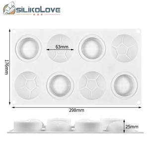 SILIKOLOVE nouveau moule à gâteau mousse MICHETTA moule à <span class=keywords><strong>pâtisserie</strong></span> en silicone pour les desserts <span class=keywords><strong>haute</strong></span> cuisine outils de sugarcraft - Product Image 4