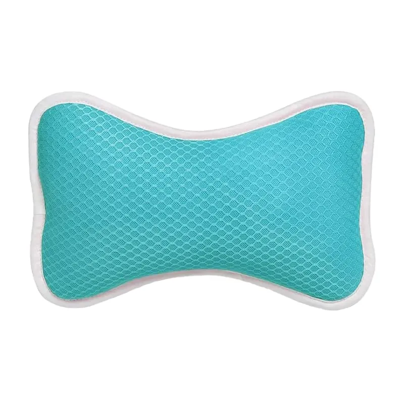 Small Spa Cushion Bathroom Neck Pillow Ergonomic Desgin Comfortable Breathable Bath Tub 3D Air Mesh Pillow
