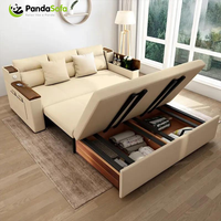 Canapé d'angle convertible en tissu avec rangement, design moderne, idéal pour appartement et salon - Fabrication CY