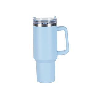 Gobelet de voyage isotherme H1.0 pour voiture, 40 oz, avec couvercle et paille, antidérapant, OEM ODM, marque personnalisée - Product Image 3