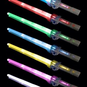 Sabre laser coloré pas cher pour cosplay, épées lumineuses pour enfants avec lumières laser clignotantes, jouet sabre laser coloré - Product Image 4