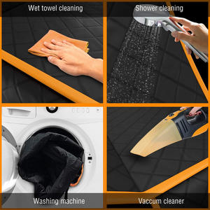 Wasserdichter Autos itz bezug für Hunde für rutsch feste Haustier-Rücksitz-Hängematte für Autos/SUV-Rücksitz verlängerung für Hunde mit hartem Boden - Product Image 3