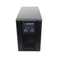 Fuente de Alimentación UPS de 1KVA 800W con Batería de Respaldo, Estabilizador de Voltaje AVR, Pantalla LCD para Computadora, CCTV, Router