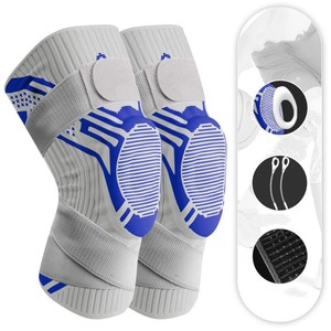 Rodillera <span class=keywords><strong>de</strong></span> compresión <span class=keywords><strong>de</strong></span> alta elasticidad, rodillera protectora <span class=keywords><strong>de</strong></span> punto, <span class=keywords><strong>la</strong></span> mejor manga <span class=keywords><strong>de</strong></span> <span class=keywords><strong>rodilla</strong></span> para hombres y mujeres, soporte <span class=keywords><strong>de</strong></span> <span class=keywords><strong>rodilla</strong></span> - Product Image 5