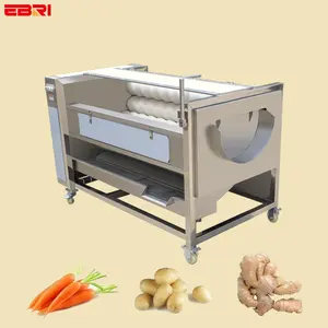 Industrial potato washing and peeling machine potato steam peeling machine potato cleaning and peeling machine