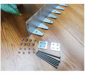 Borde <span class=keywords><strong>de</strong></span> acero inoxidable para separar césped y piedras, para jardinería y delimitación <span class=keywords><strong>de</strong></span> plantas - Product Image 5