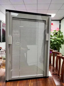 Vente en gros <span class=keywords><strong>Double</strong></span> vitrage Portes coulissantes/volets vitrés isolants Stores creux encastrés Ouverture horizontale pour hôtels - Product Image 5