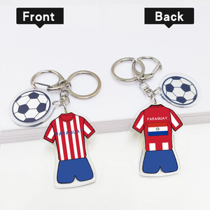 Mini llavero de acrílico con diseño de jersey para mochila, bolso, tirador de cremallera y adorno para bolso - Product Image 2