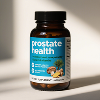 Capsules pour la santé de la prostate, mélange de 60 champignons, favorise une fonction urinaire saine