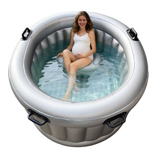 Piscina de Parto Inflable Personalizada OEM/ODM <span class=keywords><strong>para</strong></span> Mujeres <span class=keywords><strong>Embarazadas</strong></span> - Agua de TPU Blanca de Alta Calidad, Uso Doméstico con Matrona, Hipnobirthing - Product Image 1