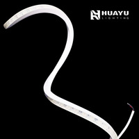 1616 Lámpara LED Flexible para Pared IP67 de Silicona Ahumada, Curvable, DC24V, Iluminación Exterior para Fachadas de Edificios, Productos de Gran Venta