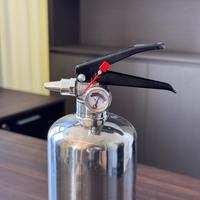 Extincteur à mousse aqueuse 1L en acier inoxydable SUS304 certifié CE, compatible avec les batteries au lithium, classe AB-L1